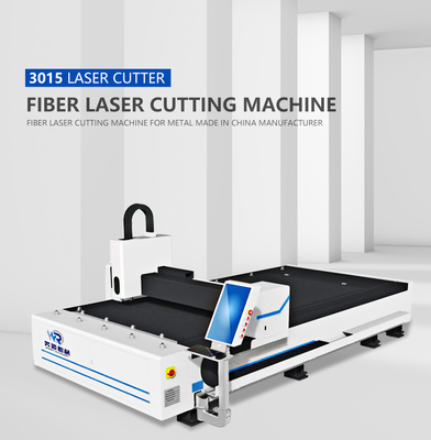 3000*1500mm 3000W IPG Fiber Laser Cutting Machine For Metal Signs Labels Crafts