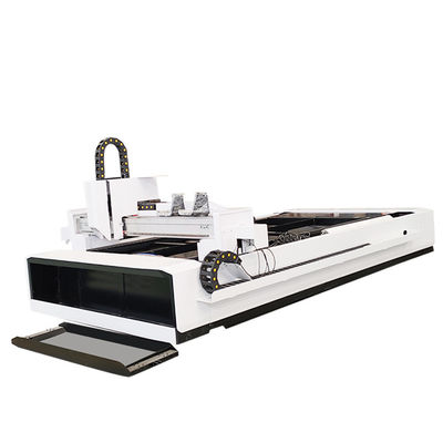 500W CNC Fiber Laser Cutting Machine High Speed Gantry Bilateral Drive