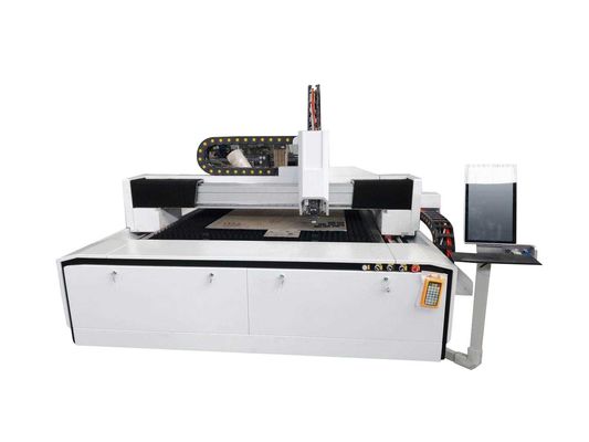 Metal Tube Laser Cutting Machine , HN1530 Metal Plate Cutting Machine