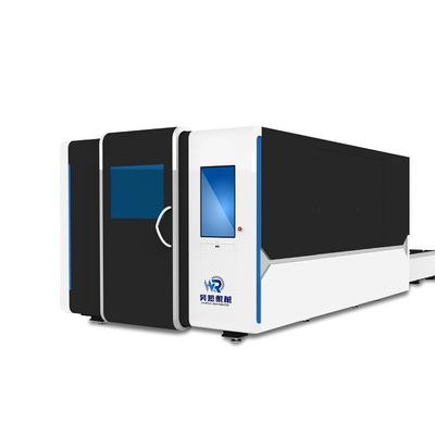 Cnc Double Table Metal Fiber Laser Cutting Machine With Prot 1000w