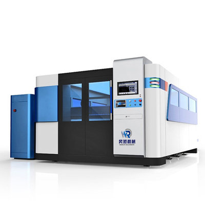 Full Width CNC Fiber Laser Cutting Machine 1000w - 4000w