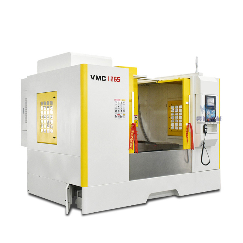 Heavy cutting has strong rigidity vmc1265 cnc machine Center 4 axis cnc milling machine