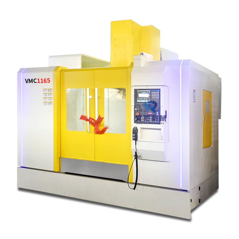 Taiwan line rail 3 axis vertical machining center VMC1165 intelligent CNC milling machine