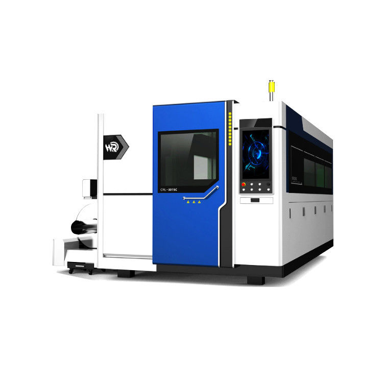 380V Fiber Laser Cutting Machine With Gantry Double Drive