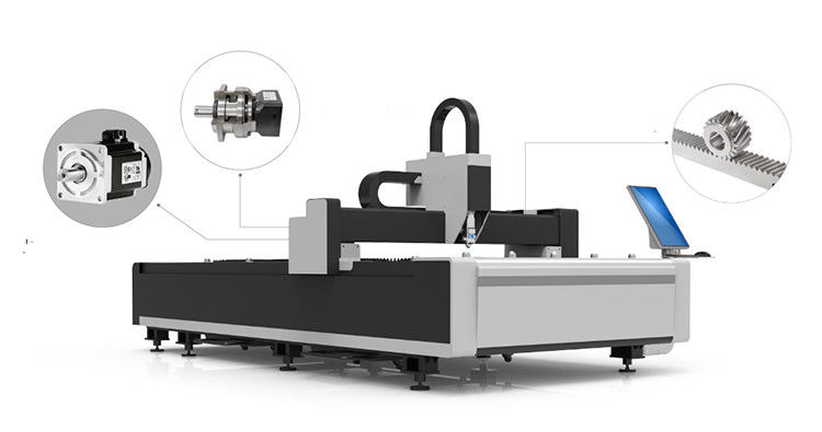 Stainless Steel 3015 Fiber Laser Metal Plate Cutting Machine 1kw