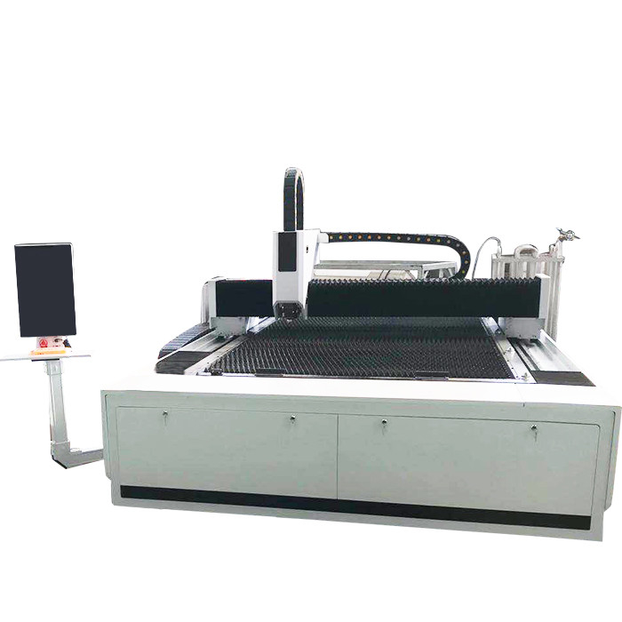 Sheet Metal Structural Stability 1KW 2KW Fiber Laser Cutting Machine