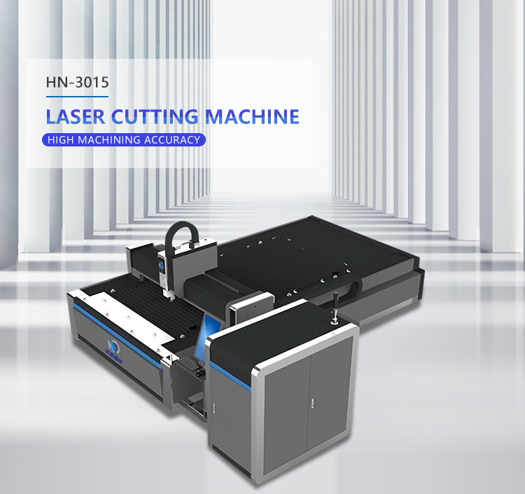 1500 X 3000 Raycus 1000W Stainless Carton Metal Cutter Fiber Laser Cutting Machine