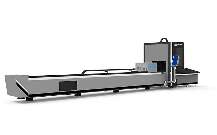 CNC Round Tube Fiber Laser Cutting Machine 1000W
